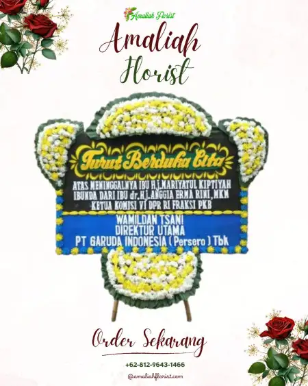 Papan Bunga Duka Senyerang